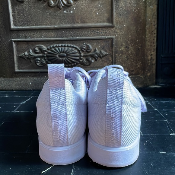 Lilac Adidas Powerlifting Shoes - Picture 4 of 4